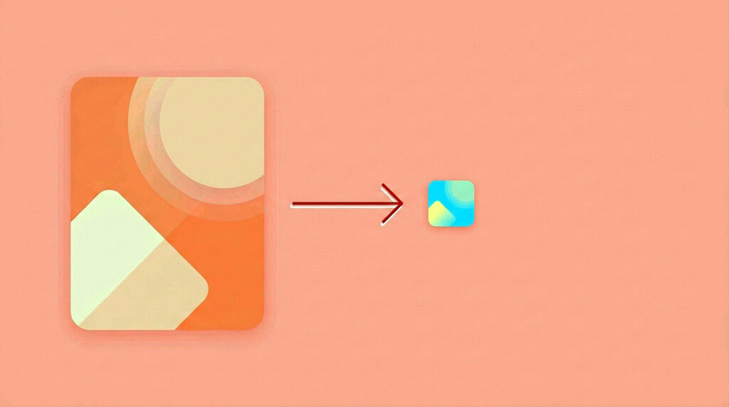 shrinking a task into a tiny first step to stop procrastinating illustration