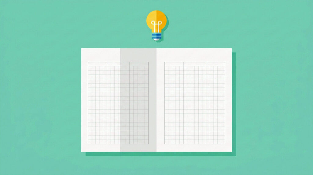 reflecting on a week to learn from procrastination patterns illustration