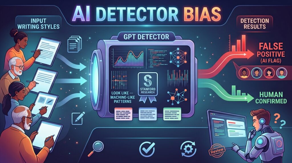 Comparing results across multiple AI content detectors