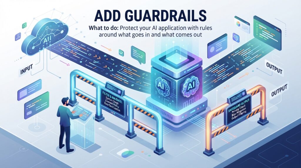 Protect your AI application with rules around what goes in and what comes out.