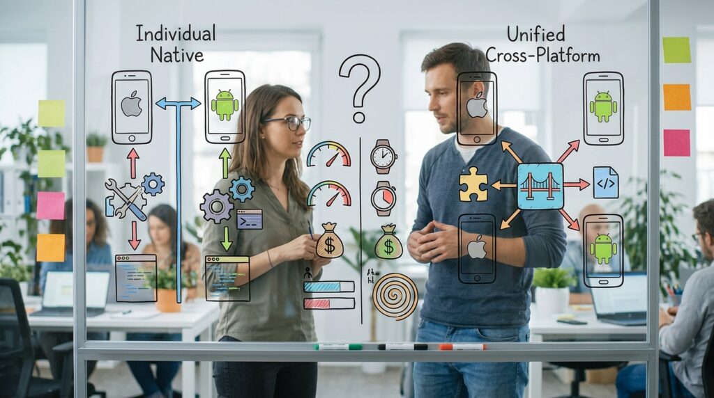 What Are Native vs Cross-Platform Apps?