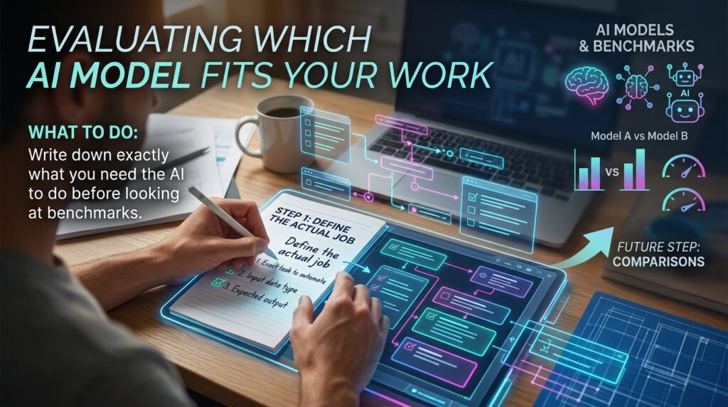 Define the Actual Job Before Comparing Models