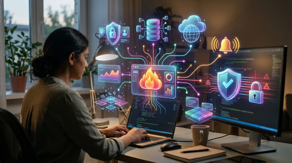 Firebase removes much of the groundwork involved in building apps and websites. Its core strengths are authentication, flexible data storage, hosting, and notifications, all managed from one console.