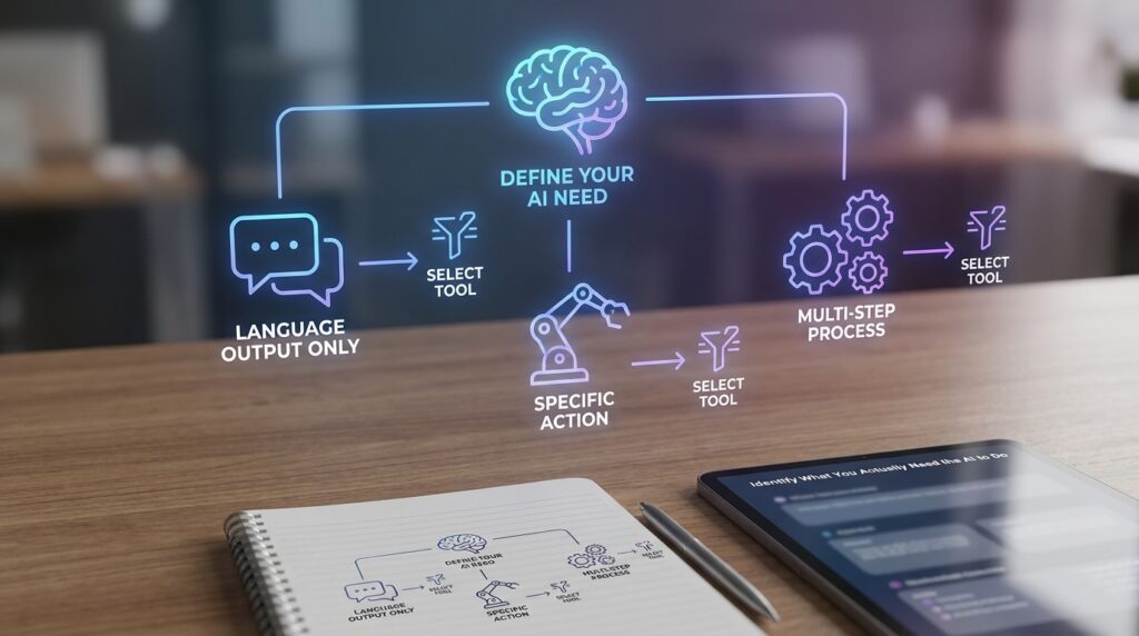 Identify What You Actually Need the AI to Do