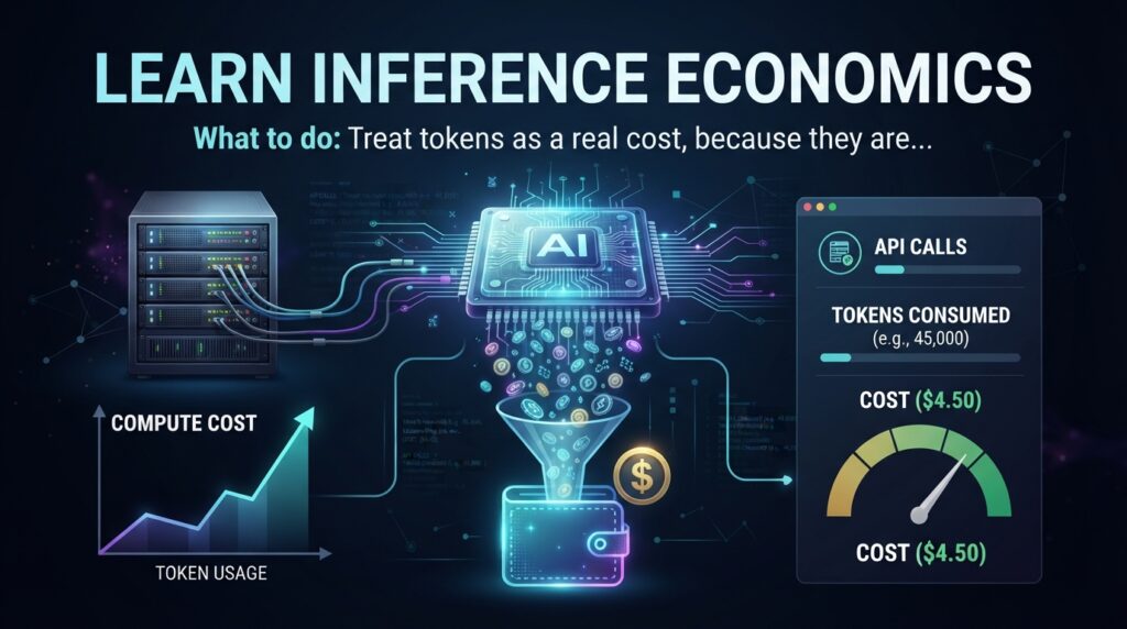 Treat tokens as a real cost, because they are.