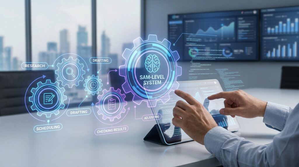 Reach for SAM-Level Systems Only for Genuinely Multi-Step Work