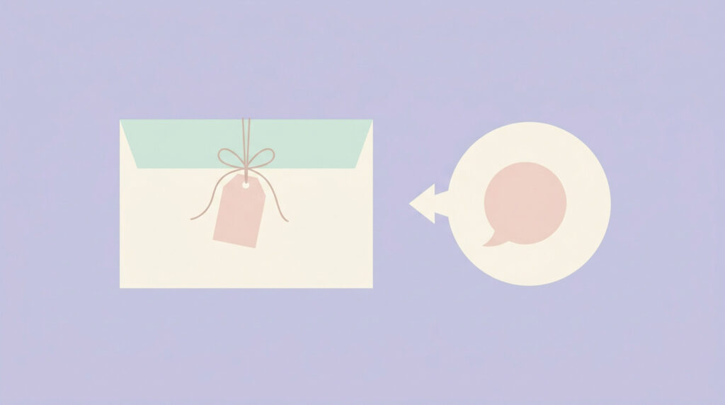 freelancer sending personalized cold email outreach illustration