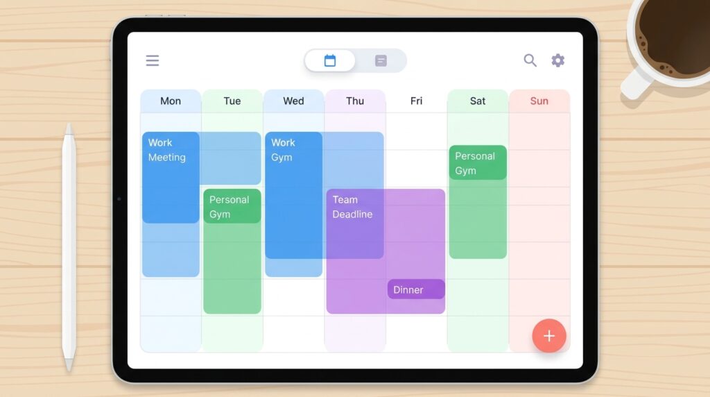 Google Calendar free scheduling tool mockup