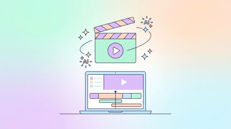 best ai video generators for beginners – video creation illustration