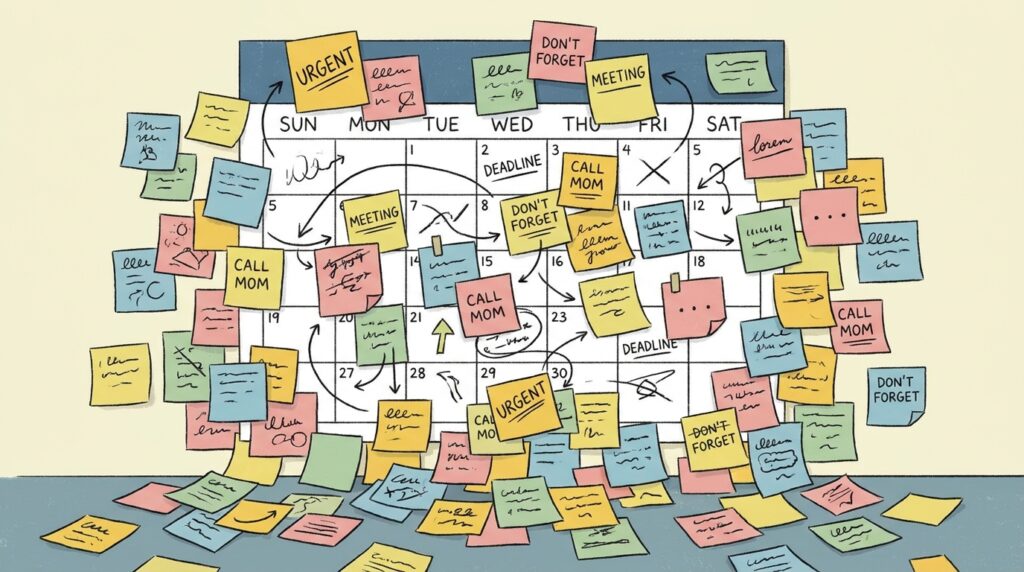 Common free calendar and task management mistakes