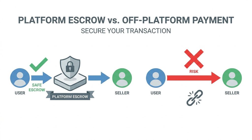 Using escrow payments to stay safe from freelance scams