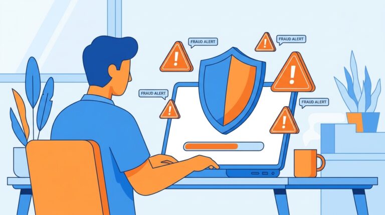 Freelancer protecting their account from Fiverr and Upwork scams