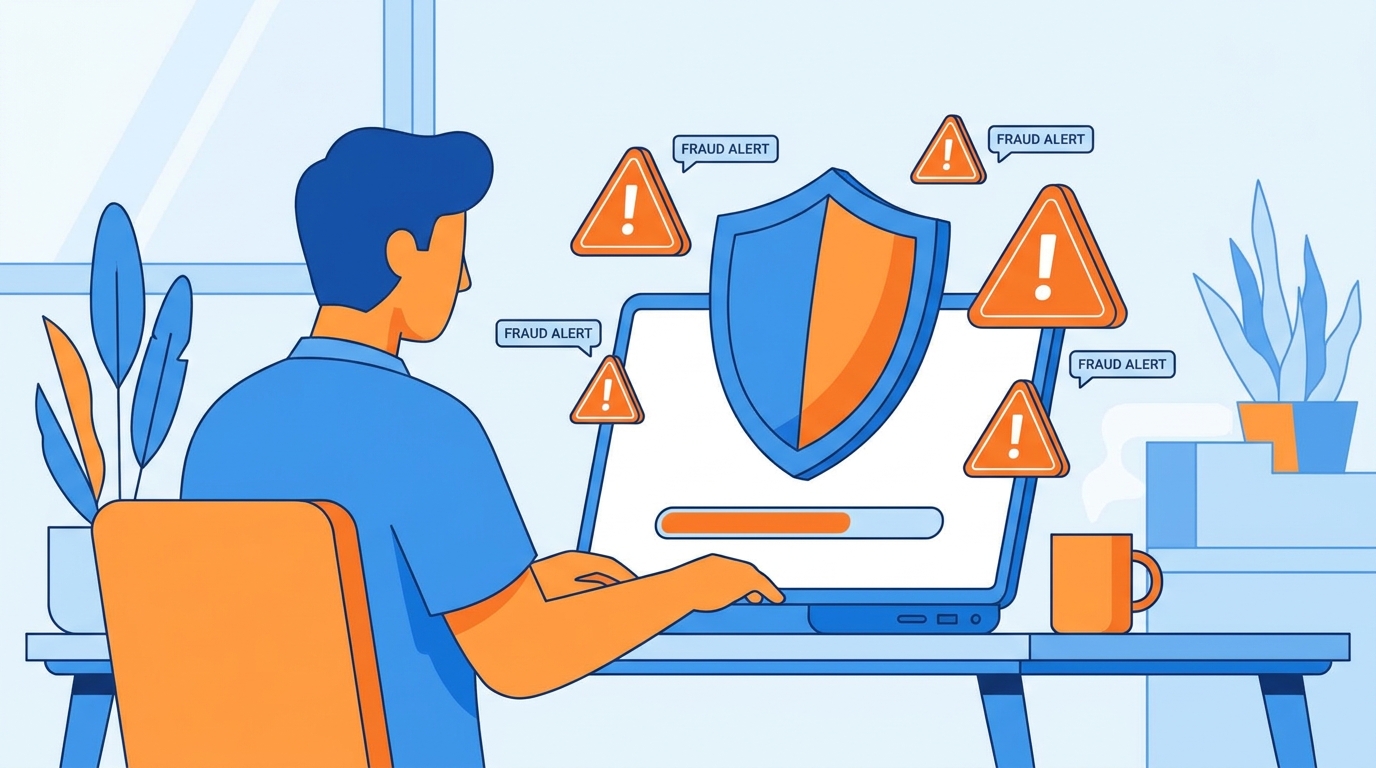 Freelancer protecting their account from Fiverr and Upwork scams