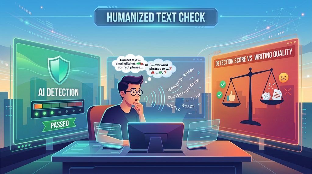 Editing AI-assisted text for natural tone and flow