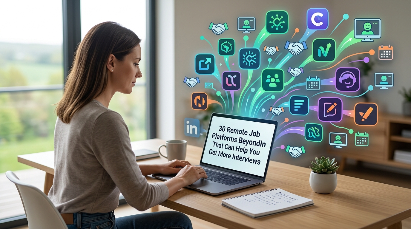 Remote Job Platforms Beyond LinkedIn: 30 Sites to Try
