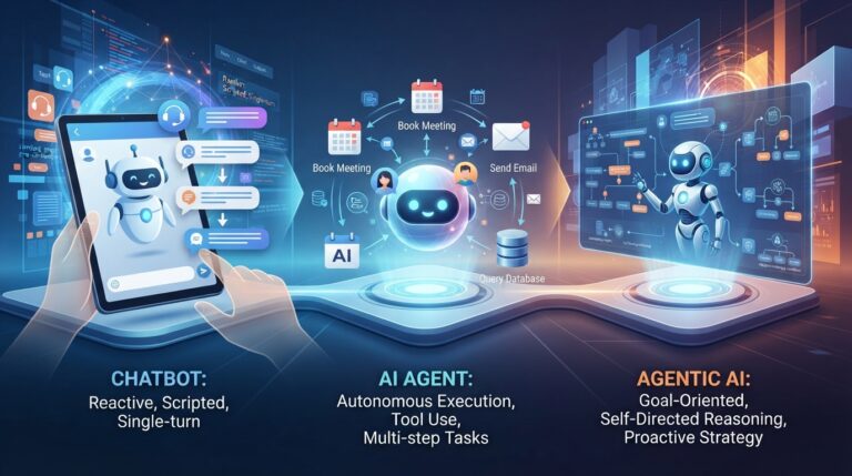 Chatbot vs AI Agent vs Agentic AI: What's the Real Difference?