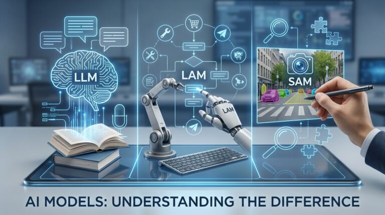 LLM vs LAM vs SAM: What's Actually Different?
